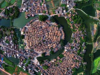 鸟瞰中国古建筑